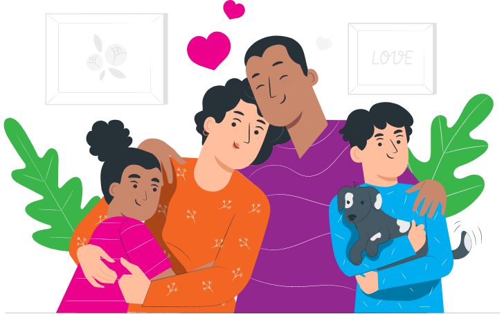 About Us - Our Goal Illustration - Family Central