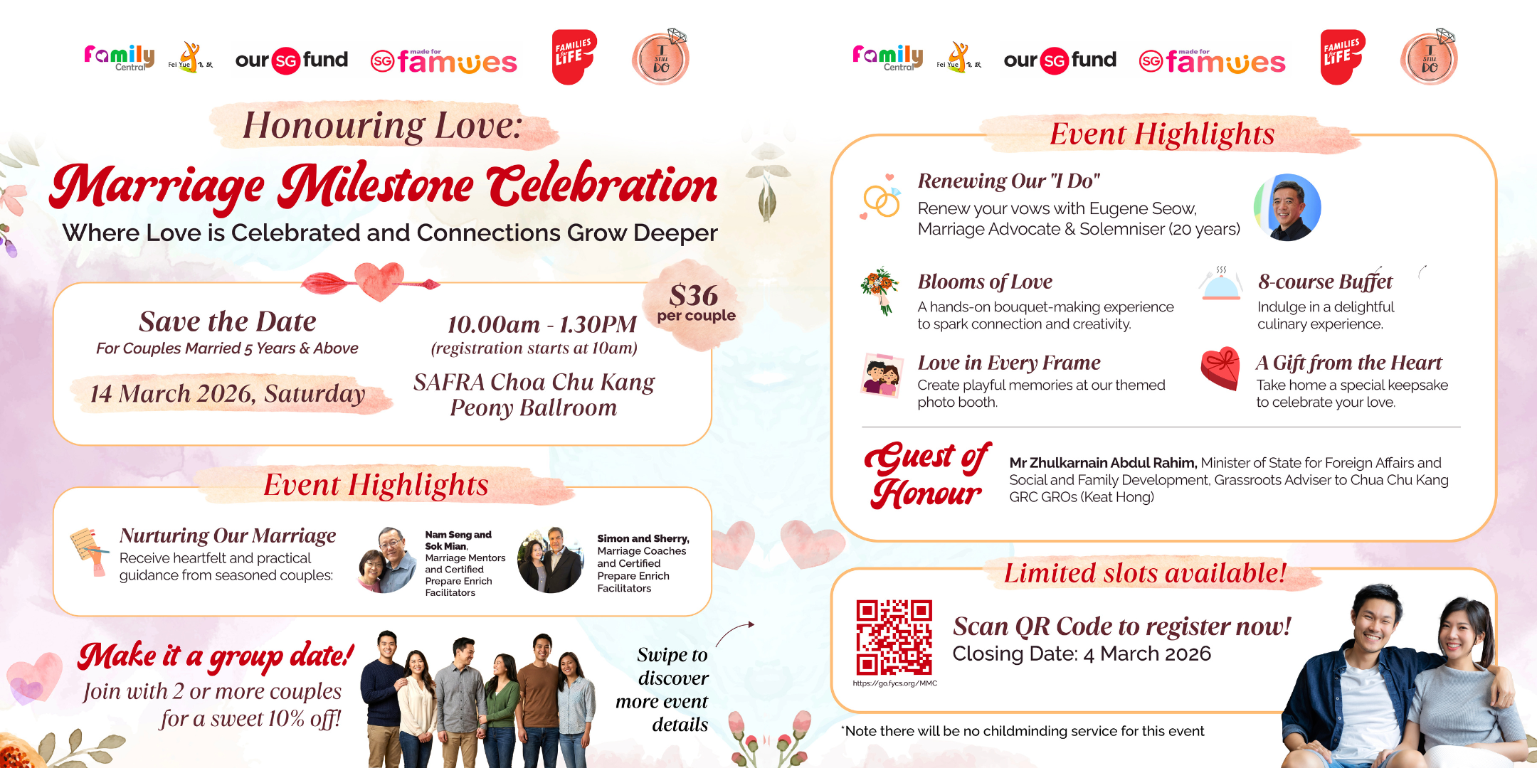 Honouring Love: Marriage Milestone Celebration